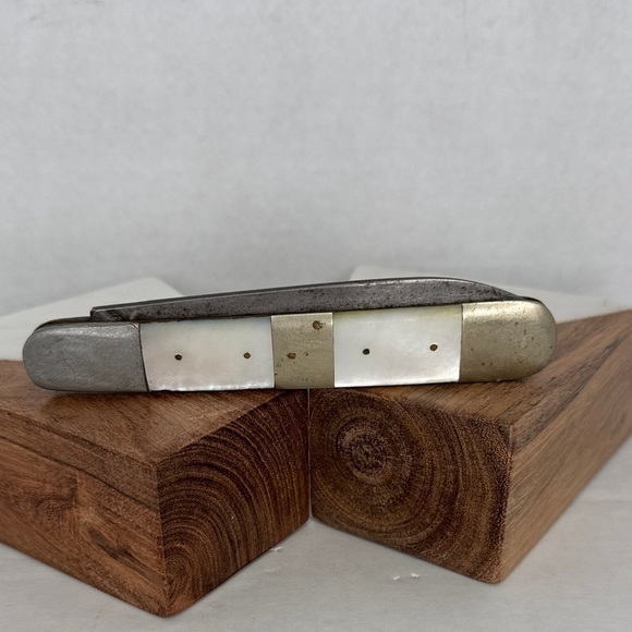 Antique JEWISH JUDAICA KNIFE - SHABBAT KODESH KARLSBAD GERMANY - Picture 5 of 10